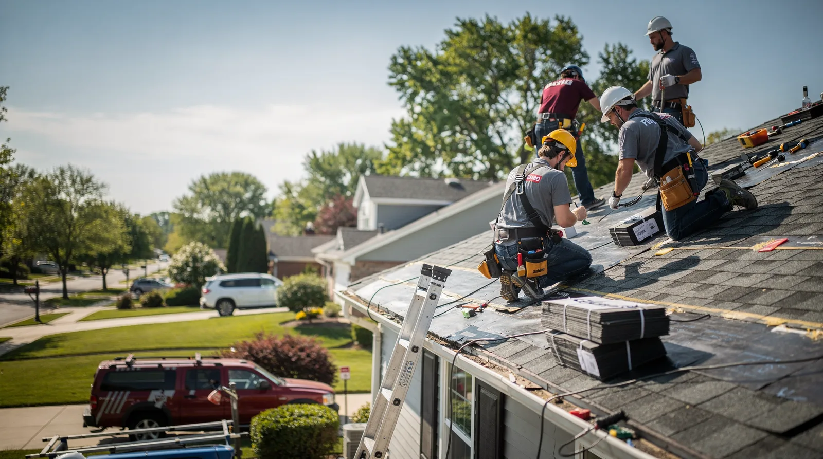 Roof Repair in Strawberry Point, IA around you